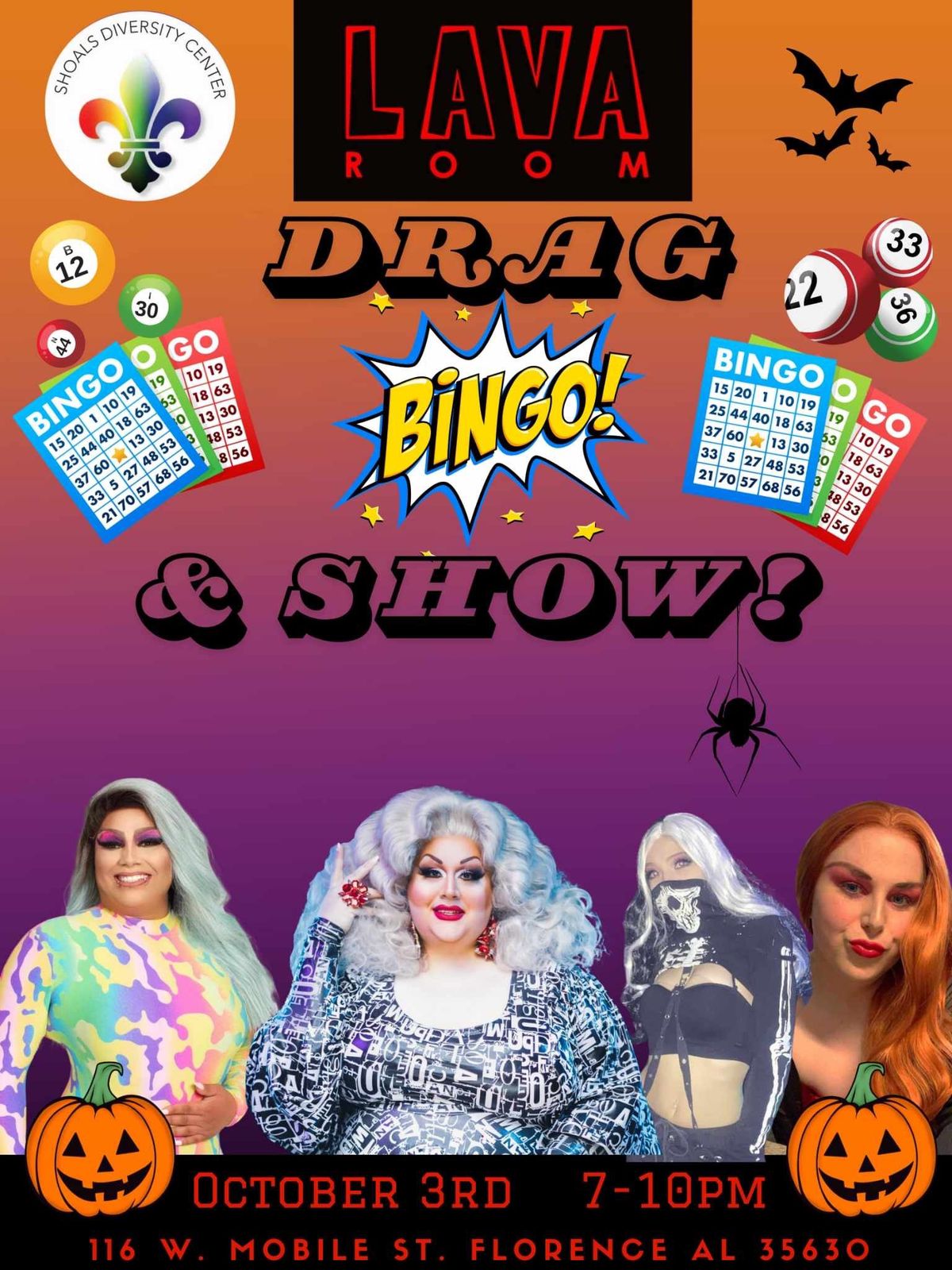 Lava Drag Bingo Fundraiser 