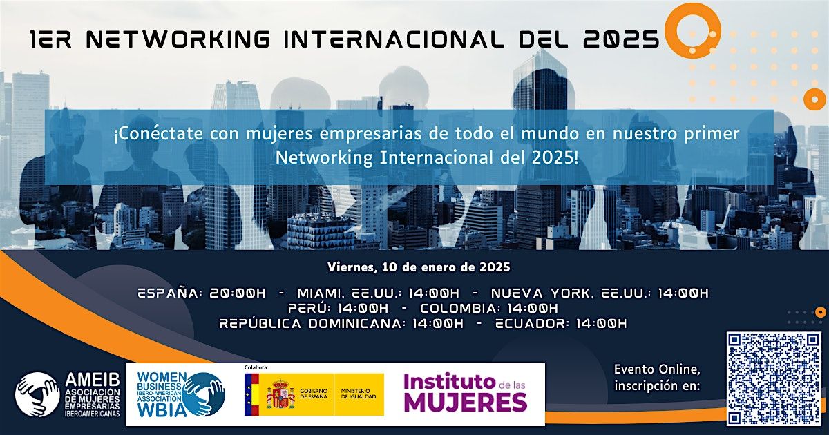 1er Networking Internacional de Mujeres  Empresarias del 2025