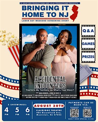 Accidental Encounters is Jersey Bound!