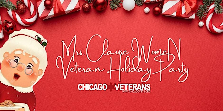 Mrs. Claus Women Veteran Holiday Party & White Elephant Gift Exchange