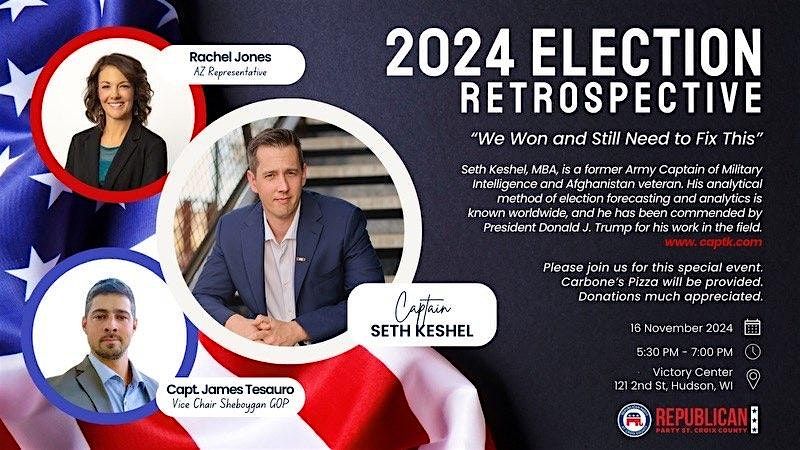 2024 Election Retrospective with Capt. Seth Keshel (Time Change to 5:30 PM)