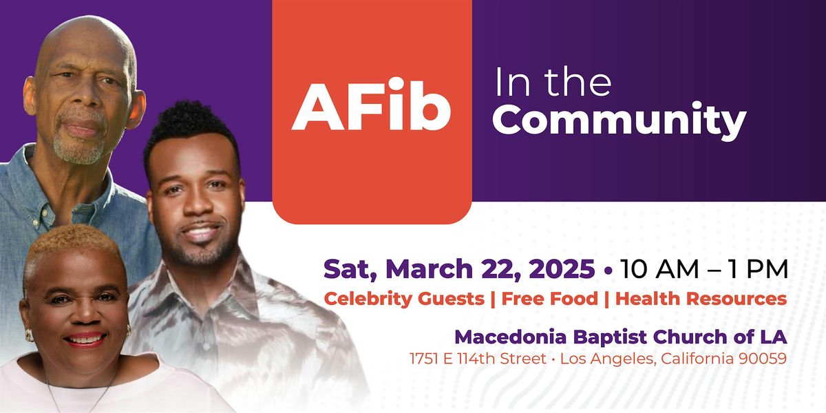 AFib in the Community - FREE Community Health Event