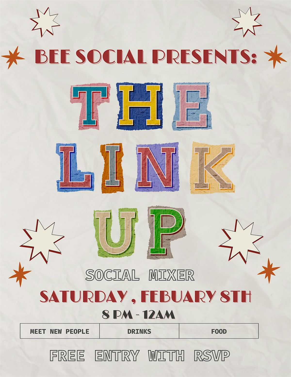 THE LINK UP : SOCIAL MIXER