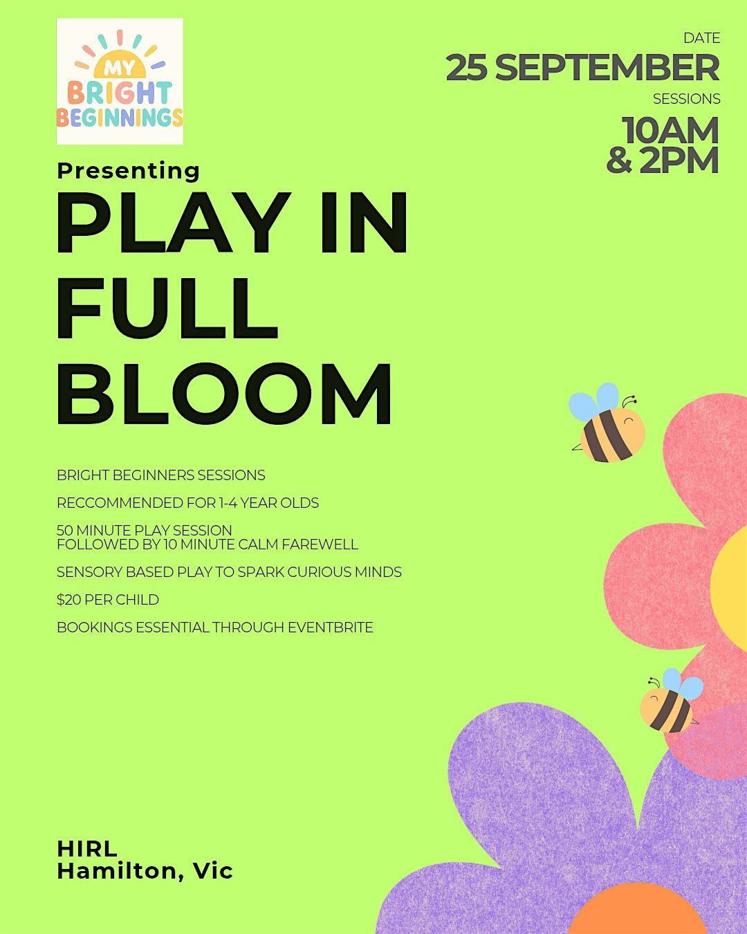 Play In Full Bloom