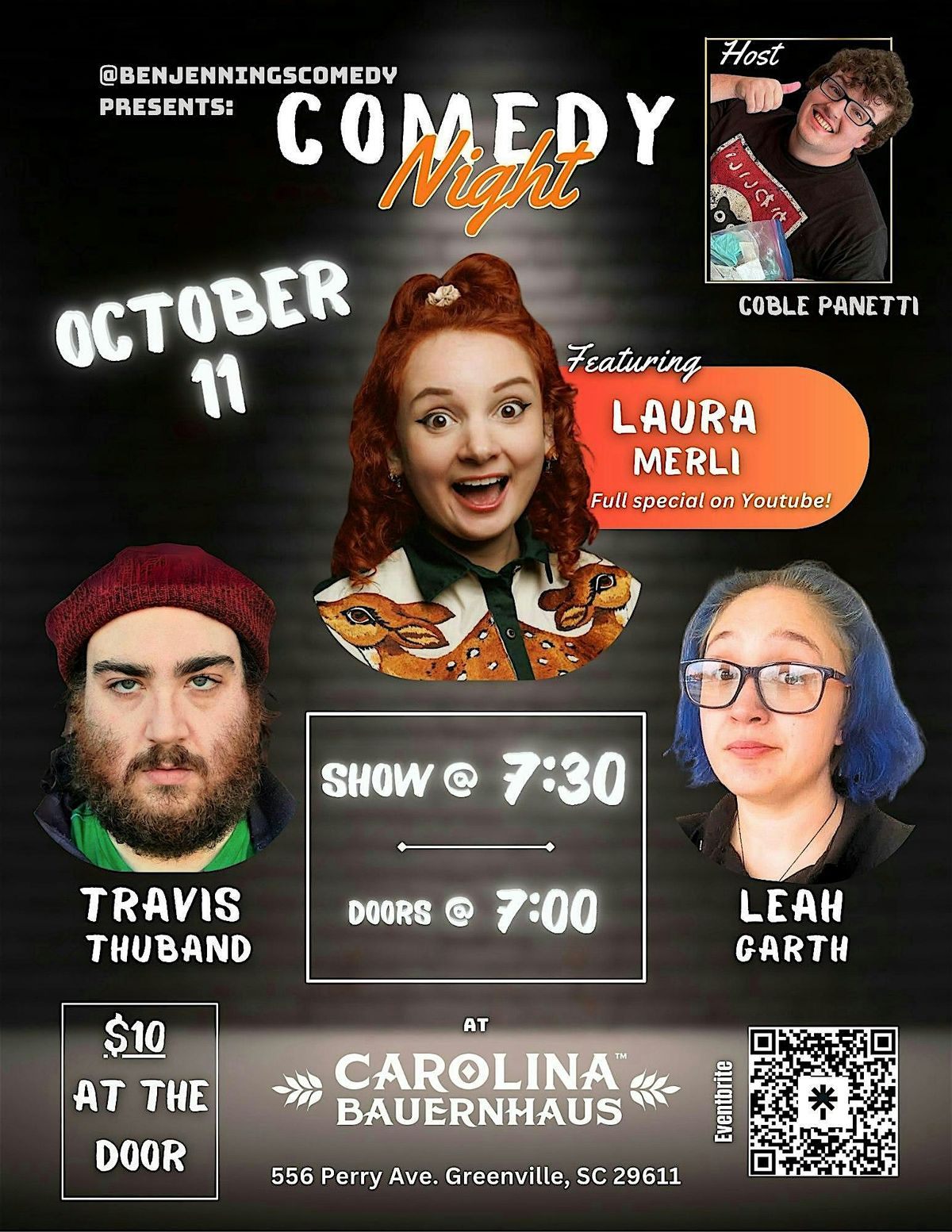 Comedy Show with Laura Merli
