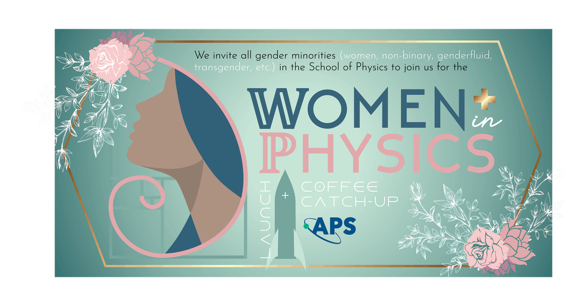 Women+ in Physics: Launch and  Coffee Catch-up