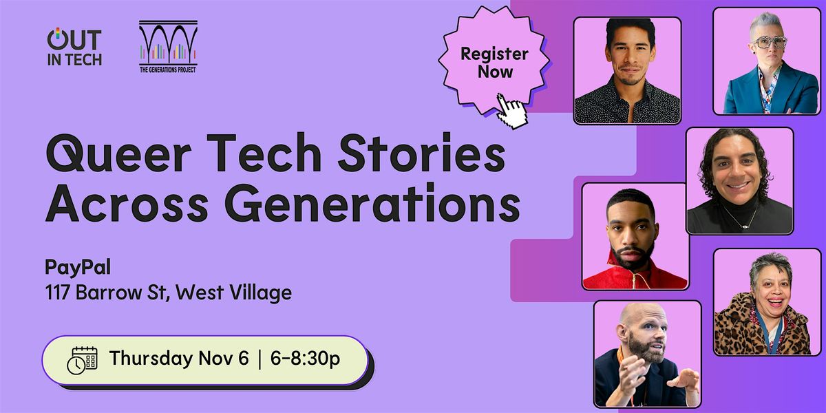 Out in Tech NYC | Queer Tech Stories Across Generations