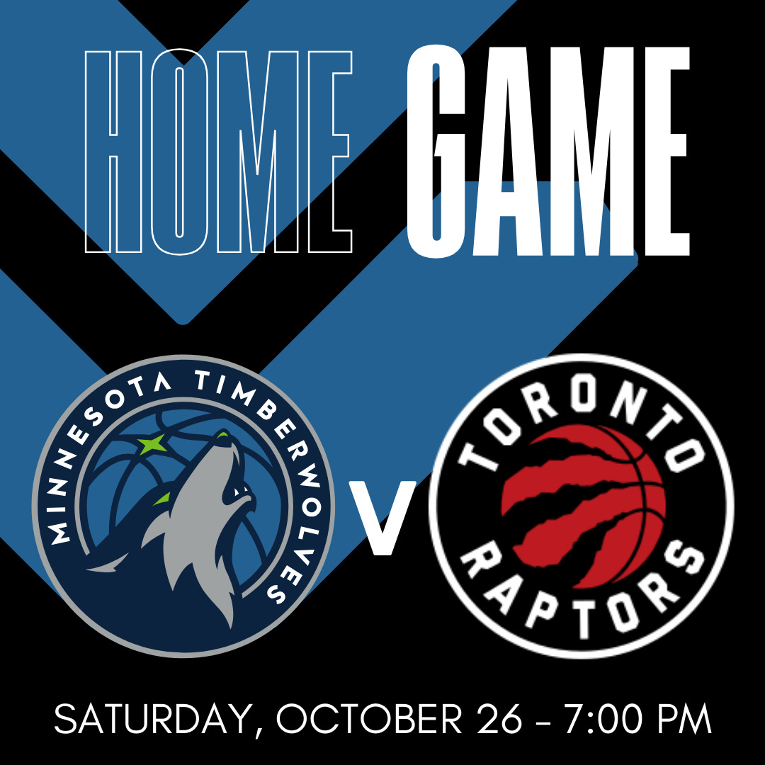 Toronto Raptors at Minnesota Timberwolves at Target Center