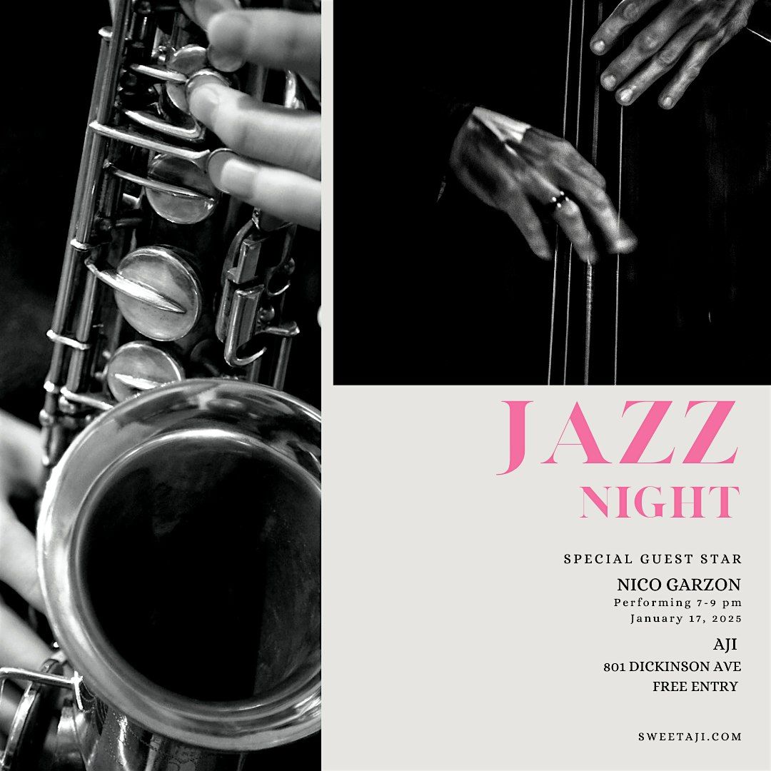 Jazz Night at Aji featuring Nico Garzon