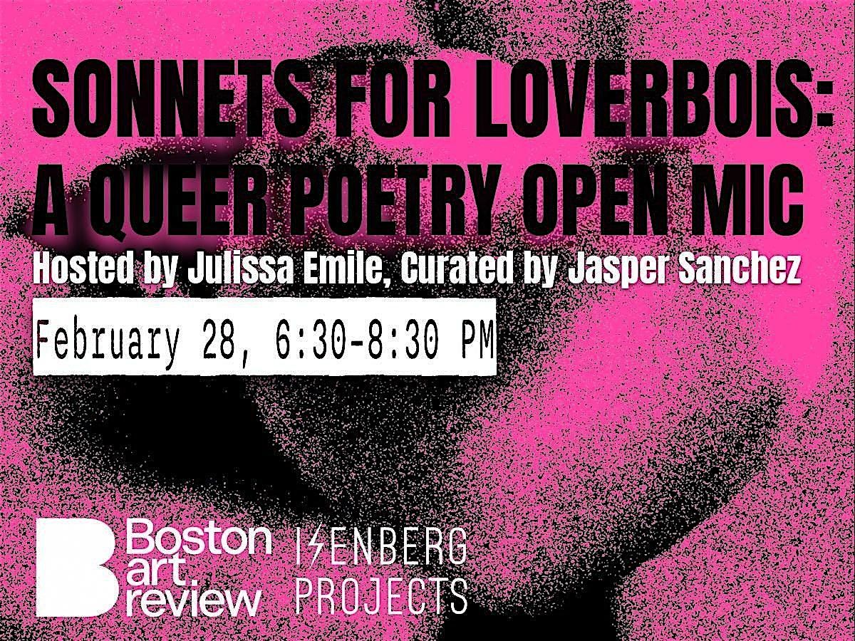 Sonnets for Loverbois Volume 3 : A Poetry Open Mic