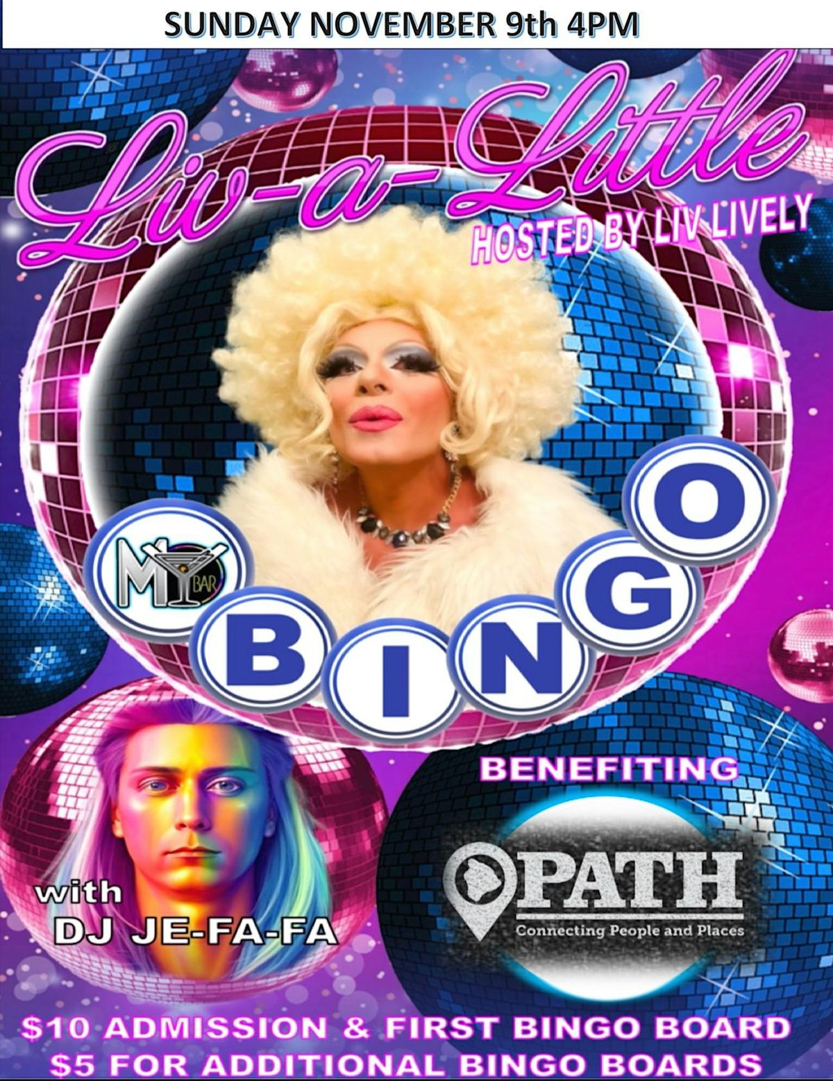 DRAG BINGO - PATH benefit