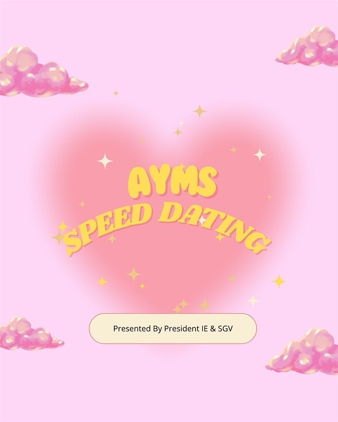 AYMS IE & SGV- Speed Dating