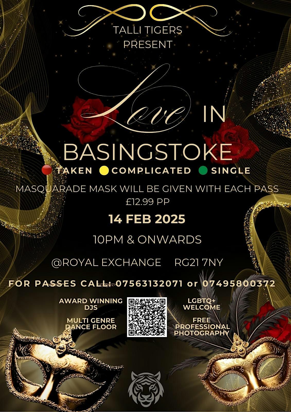 Love in Basingstoke,Valentines Day Night Party