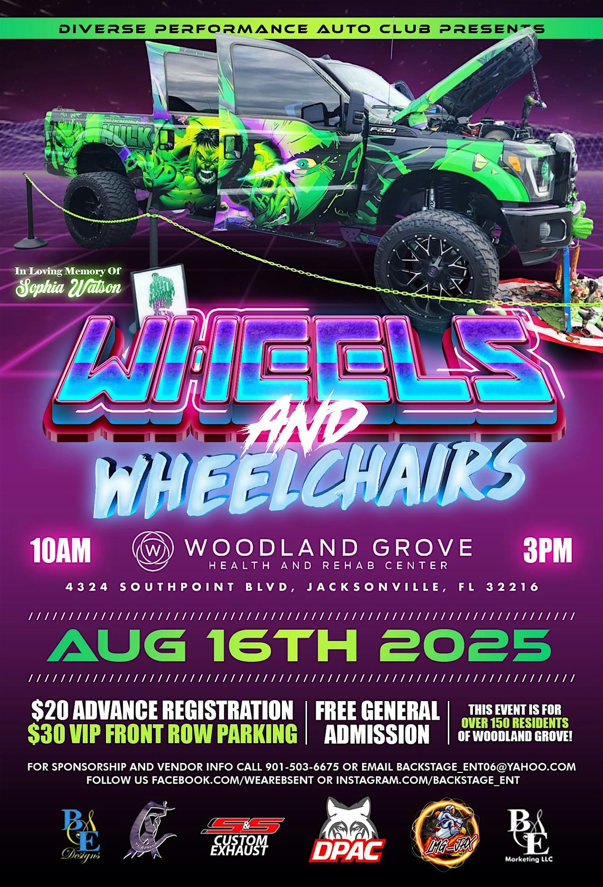 Wheels And Wheelchairs Car Show