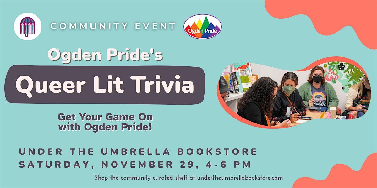 Ogden Pride's Queer Lit Trivia