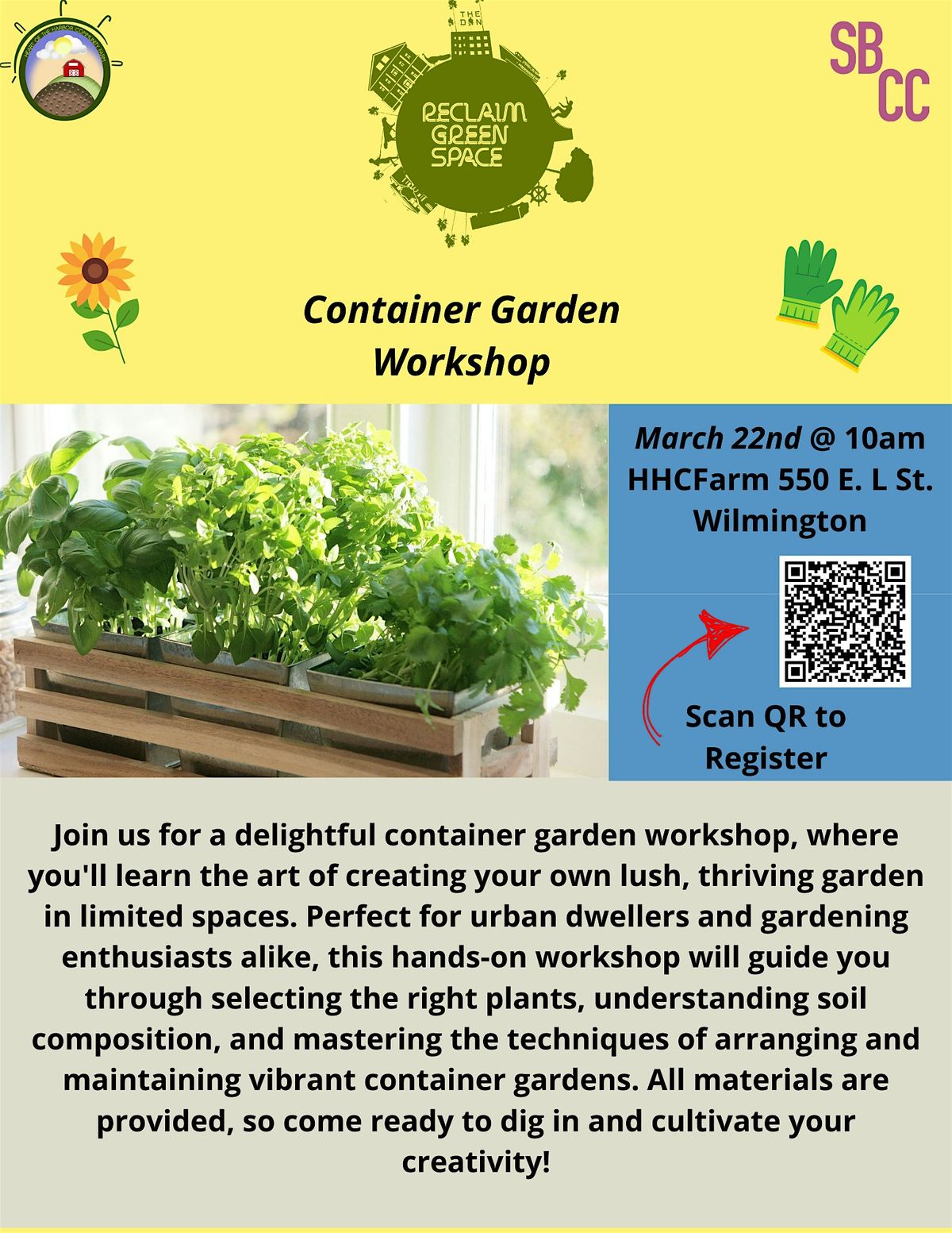 Container Garden Workshop