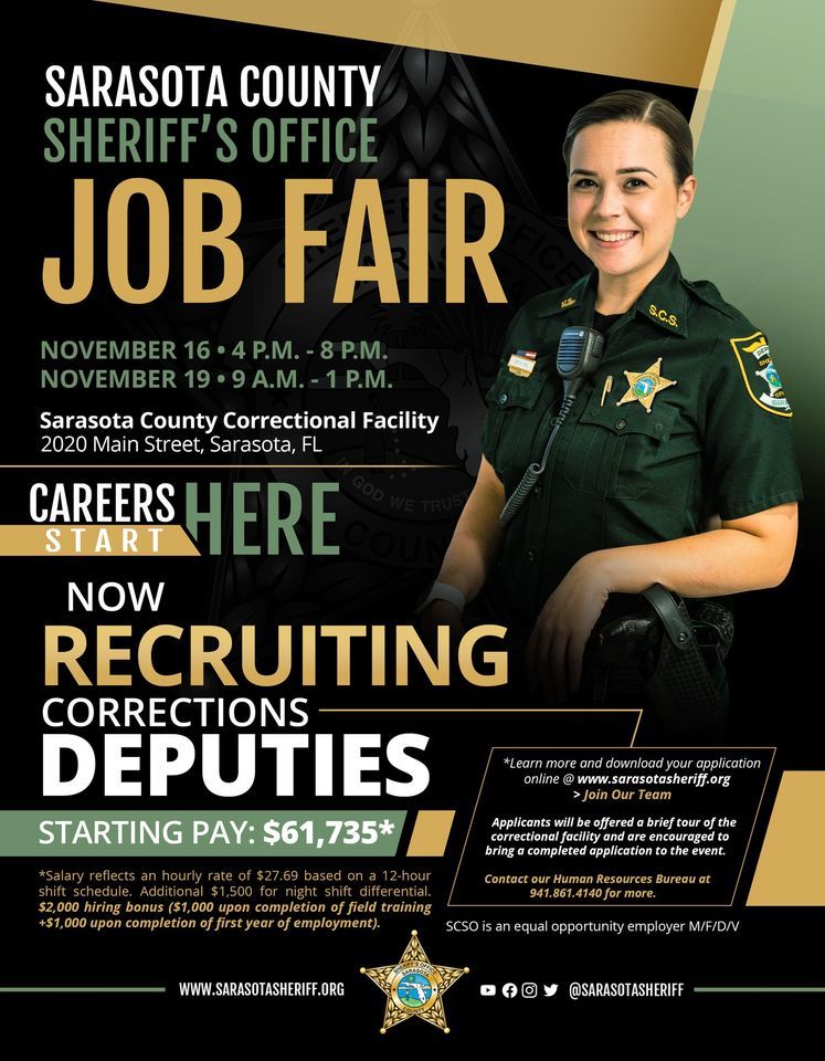 SCSO Corrections Job Fair