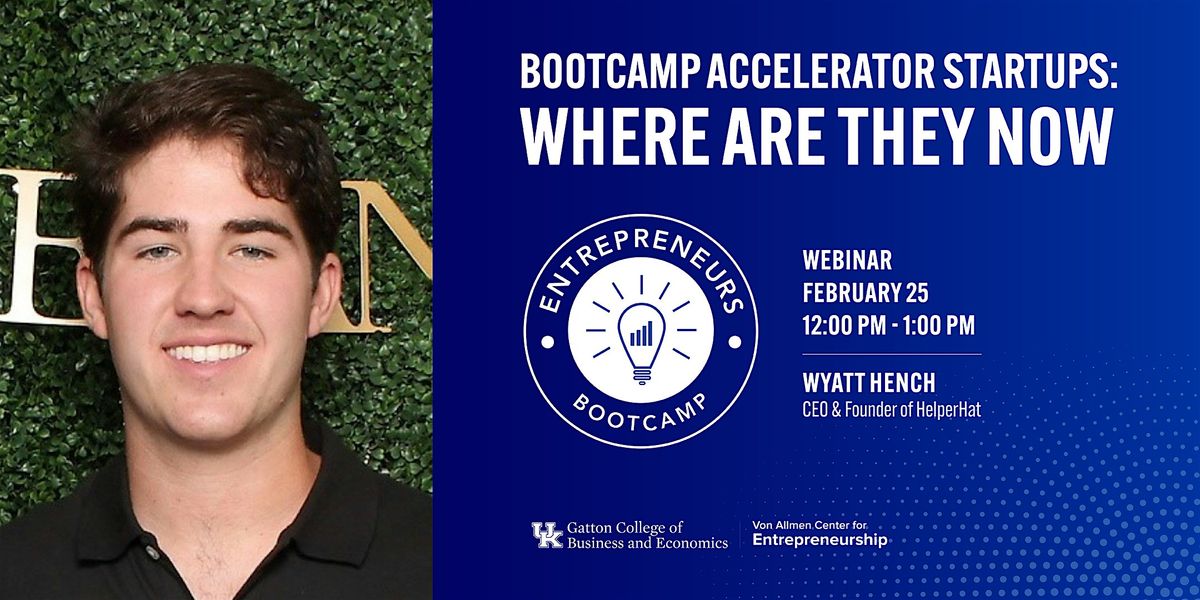 Bootcamp Accelerator Startups: Where Are They Now featuring HelperHat