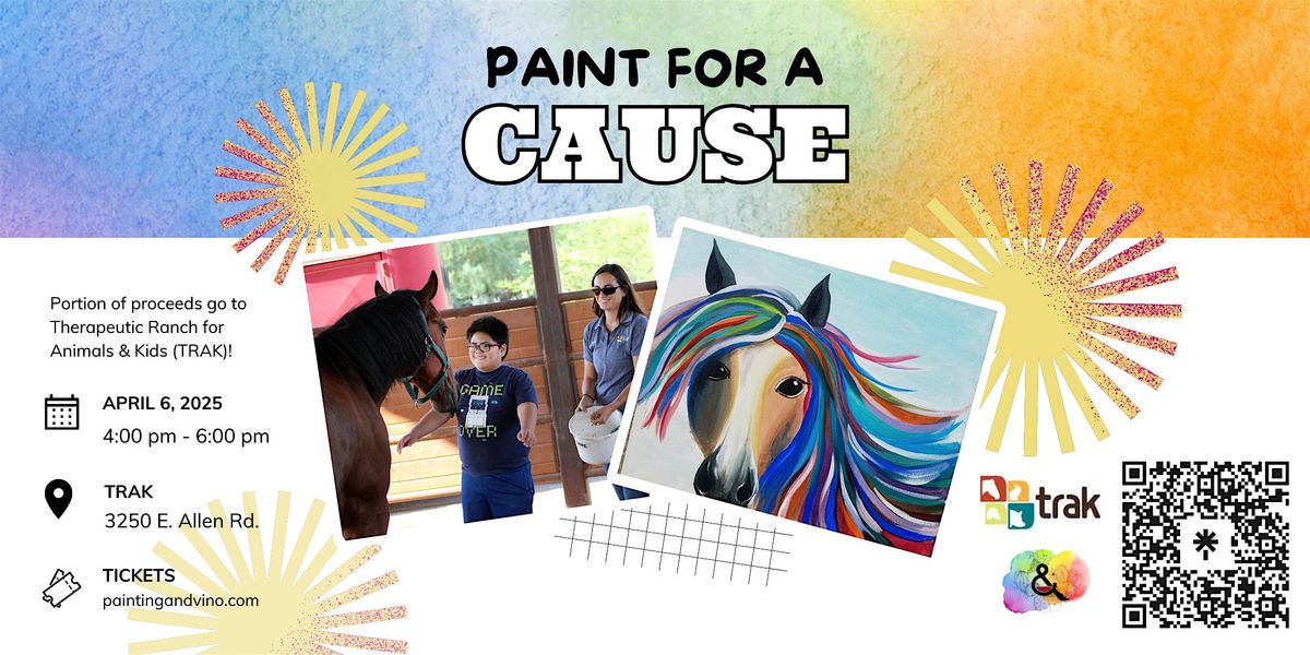 Paint For A Cause at TRAK