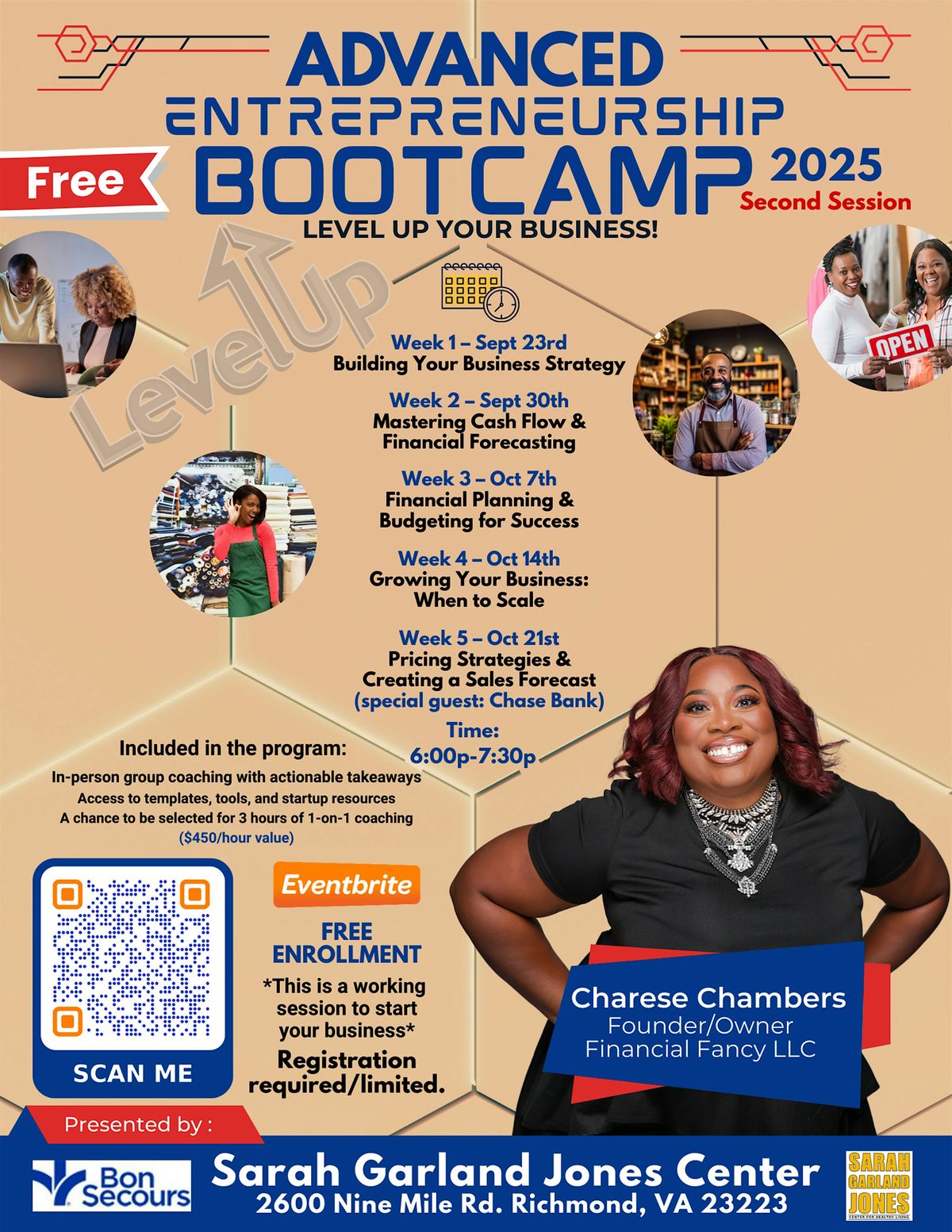 Bon Secours Entrepreneur Bootcamp Fall 2025: Level 2
