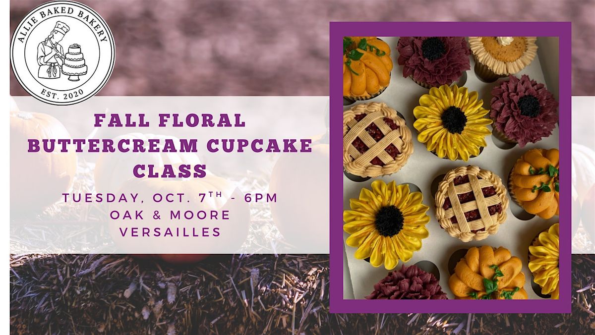Fall Cupcake Decorating Class #2