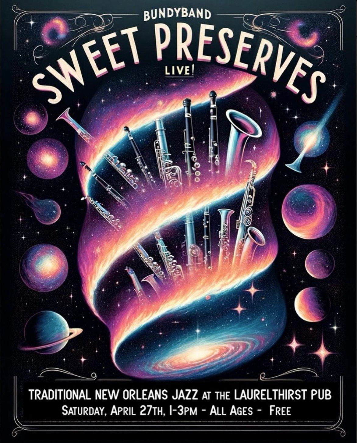 Sweet Preserves Live at the Laurelthirst Pub! All Ages & Free!