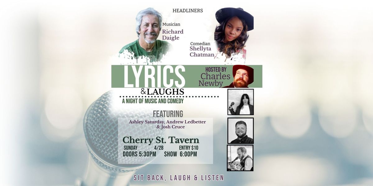 Lyrics & Laughs - A night of Music and Comedy