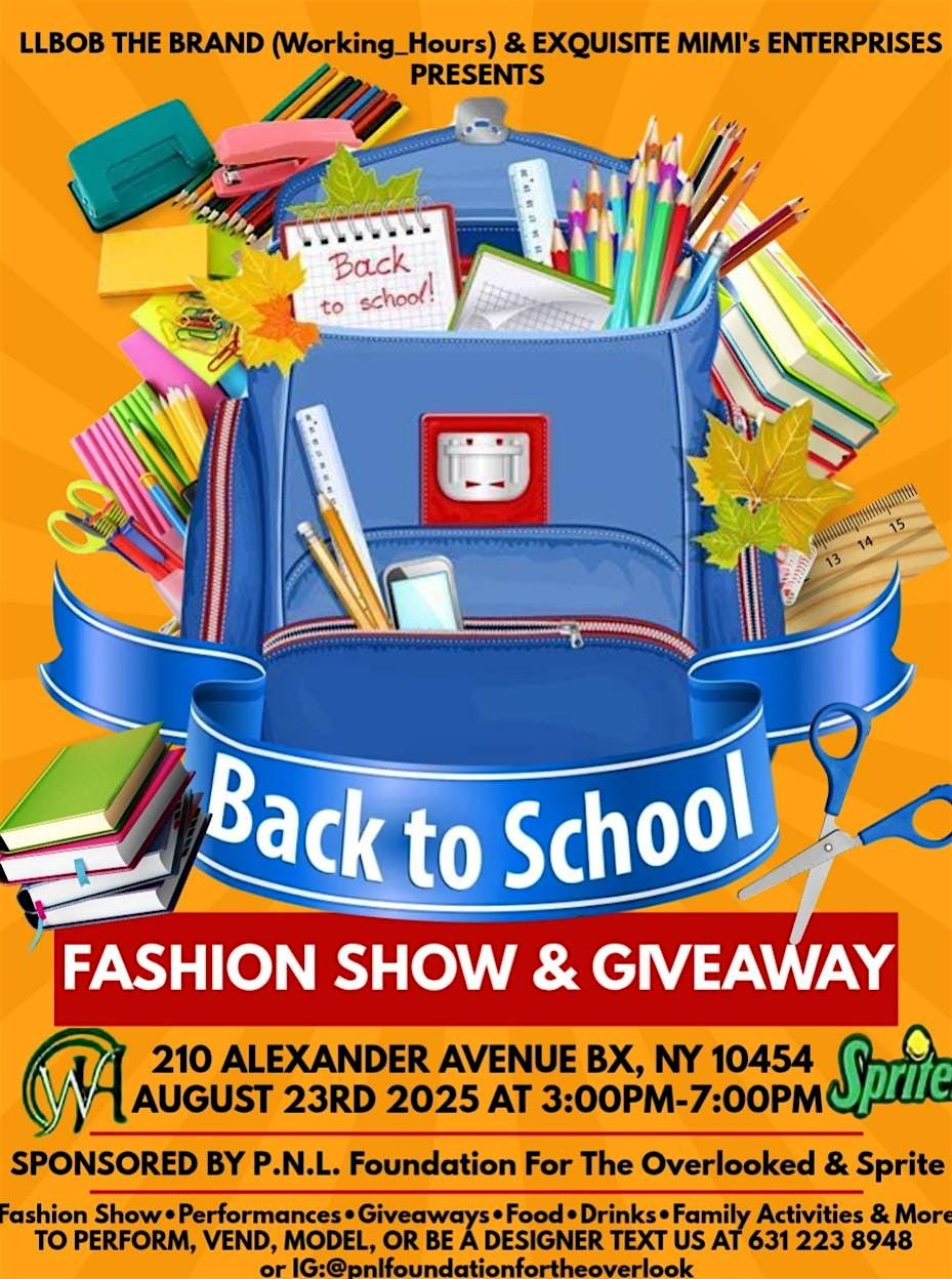 Back To School: Fashion Show & Giveaway