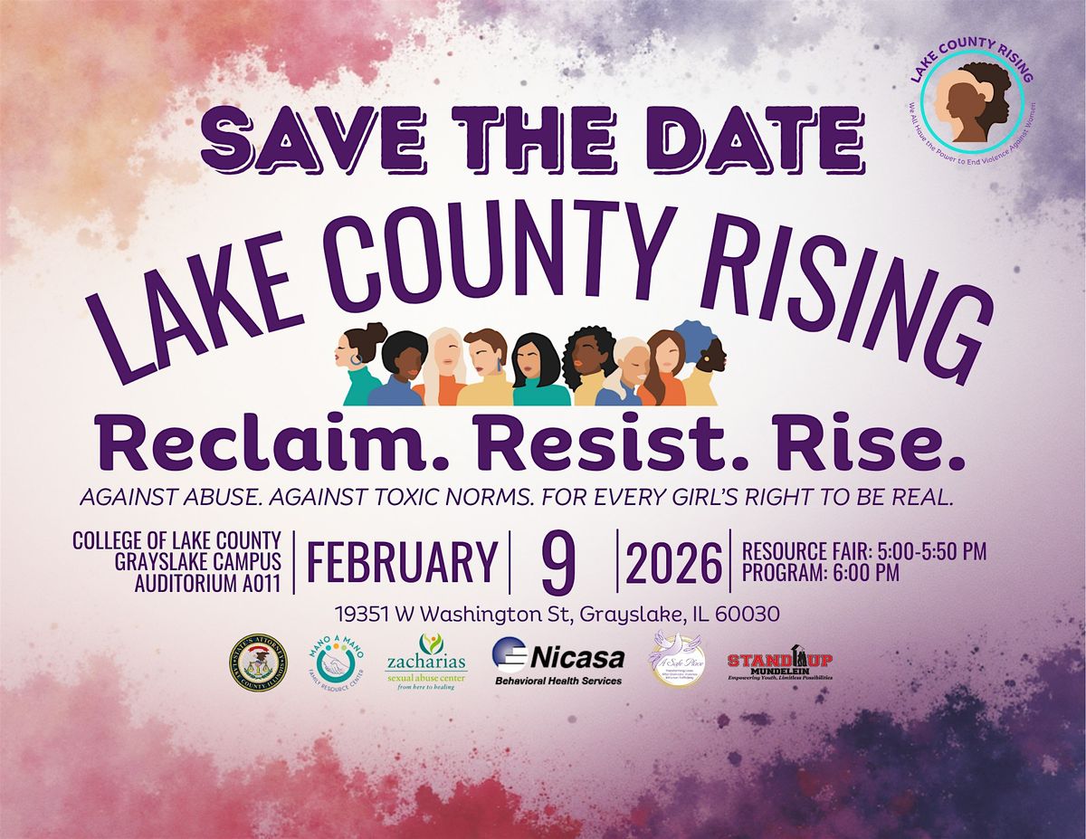 2026 Lake County Rising - Reclaim. Resist. Rise.