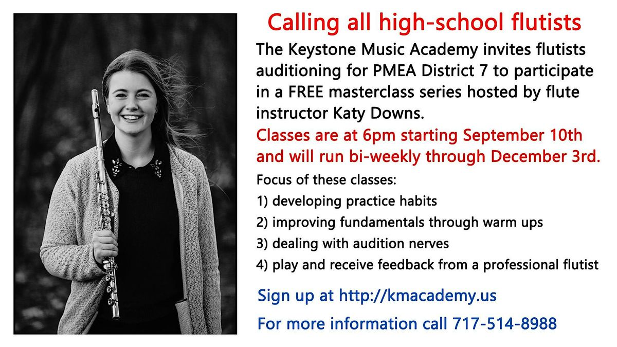 Free PMEA Flute Masterclass
