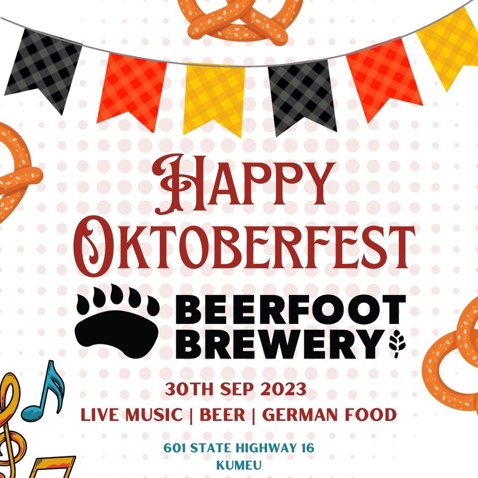 Oktoberfest Beerfoot w/ The Renegades, 601 State Highway 16, Kumeu