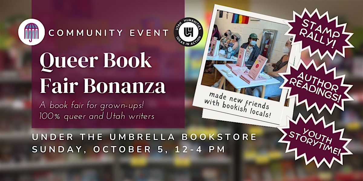 2nd Annual Queer Book Fair Bonanza