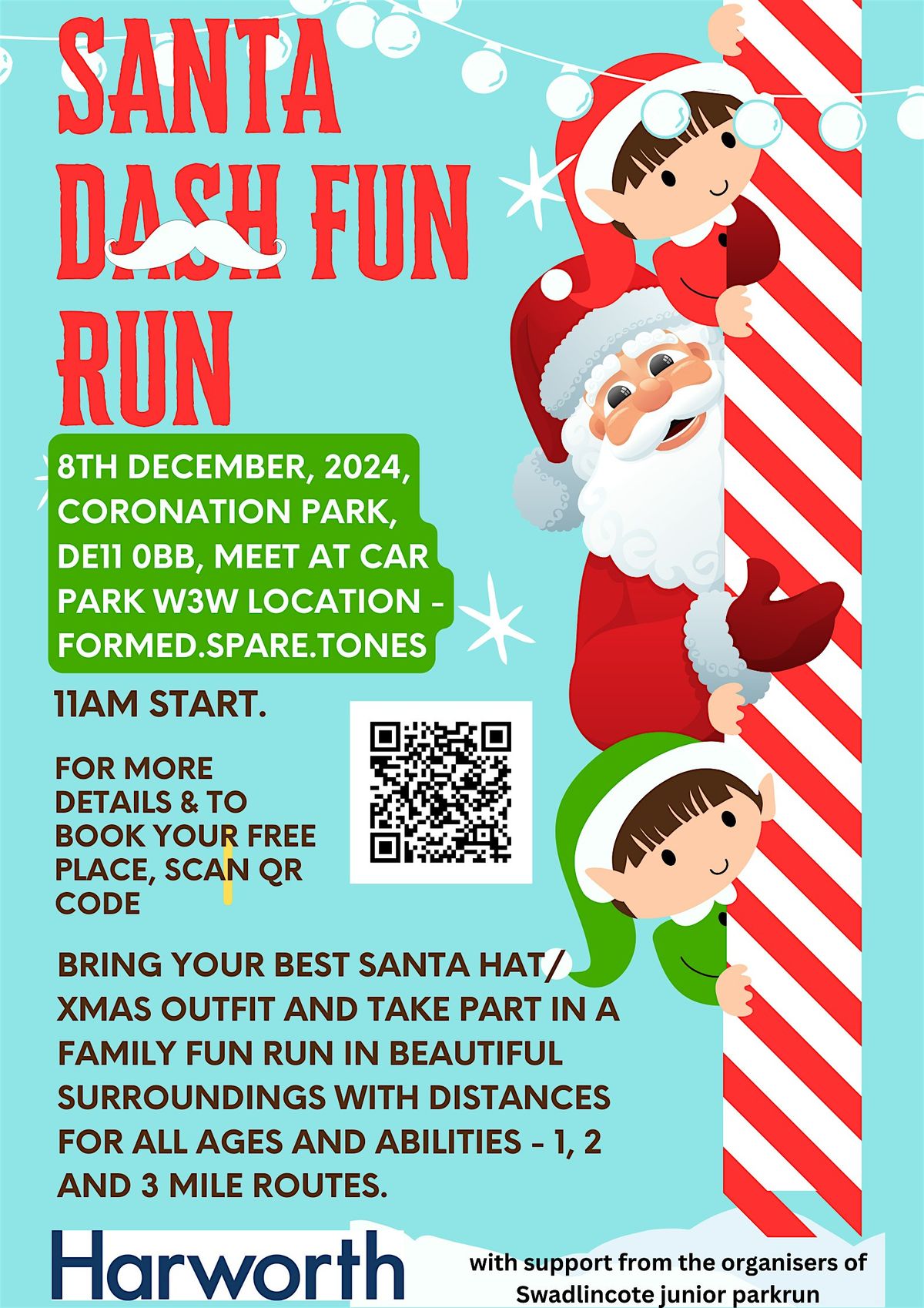 Rearranged Santa Dash Fun Run 2025