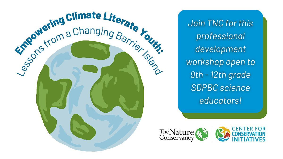Empowering Climate Literate Youth: Lessons from a Changing Barrier Island