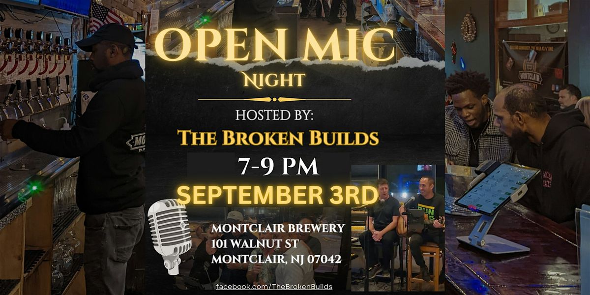 Open Mic at Montclair Brewery