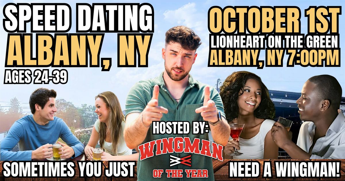 Speed Dating With Wingman Of The Year: Albany, NY