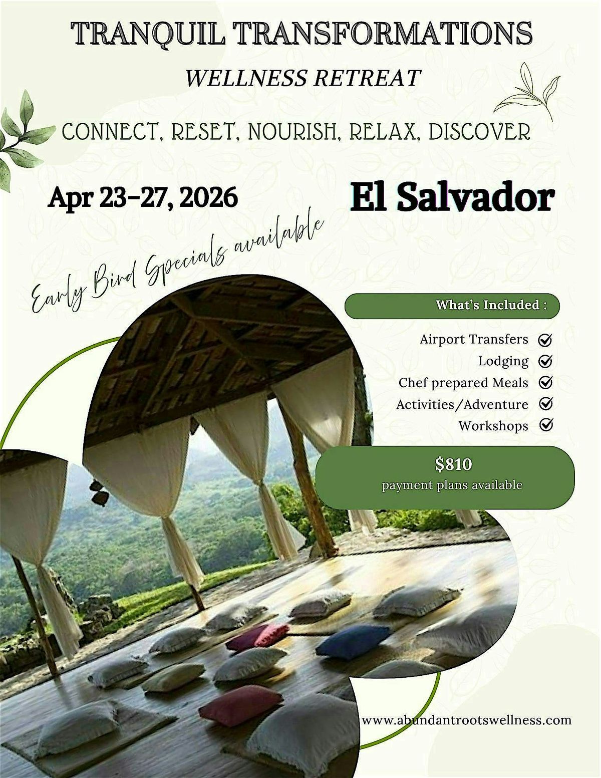 Tranquil Transformations Wellness Retreat