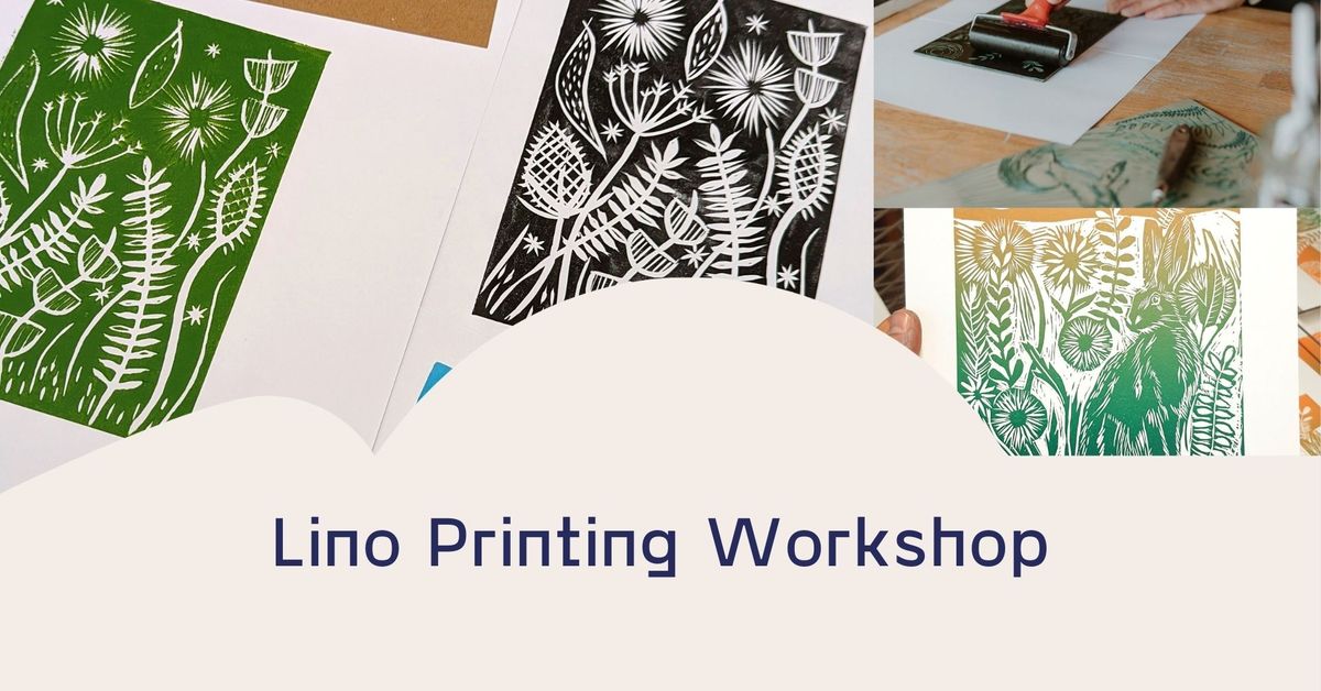 Lino Printing Workshop with Kirsty Hall