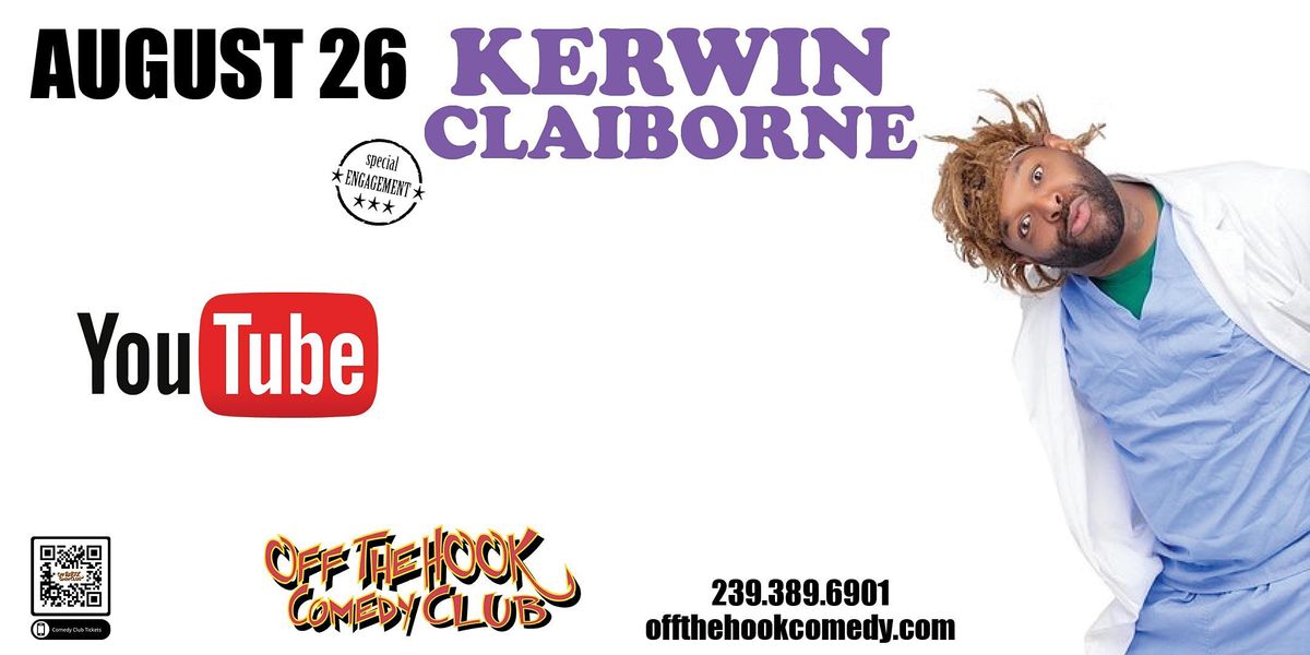 Comedian Kerwin Claiborne Live In Naples, FL Off The Hook Comedy Club