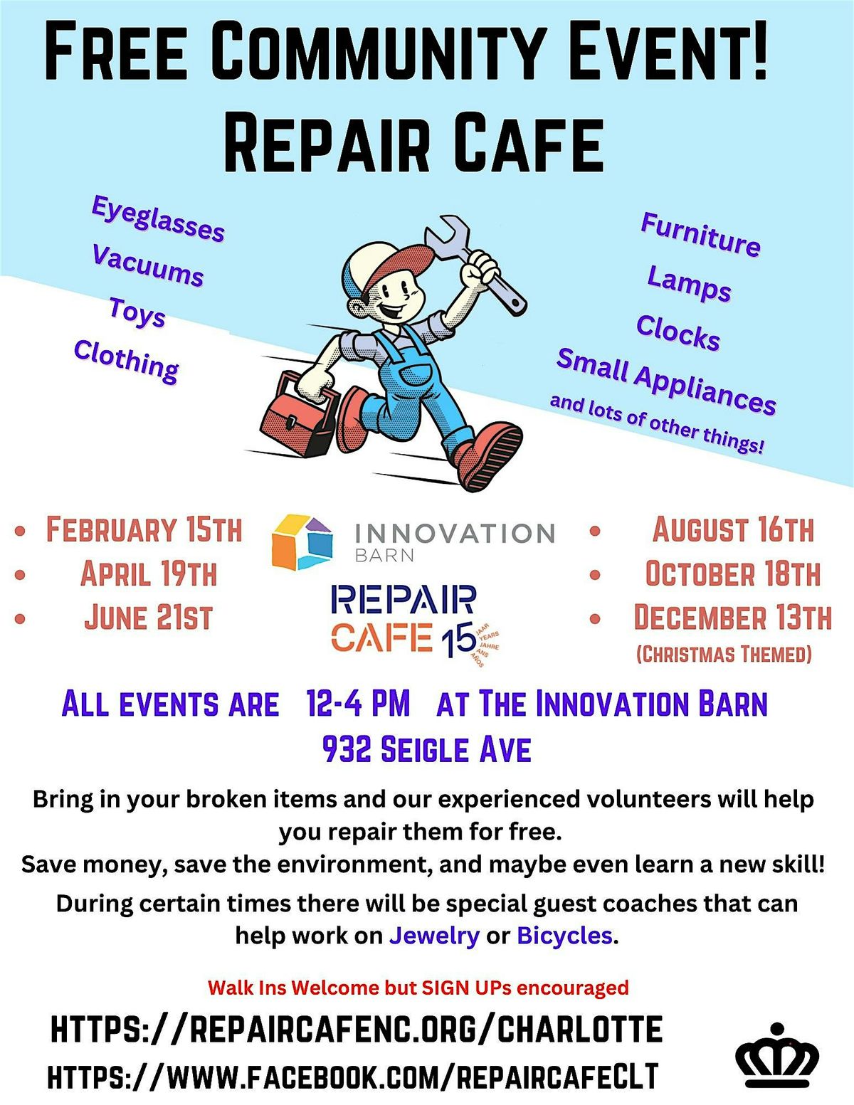 Repair Cafe Charlotte