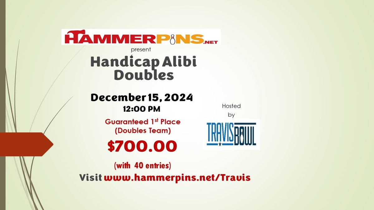 HammerPins Handicap Alibi Doubles