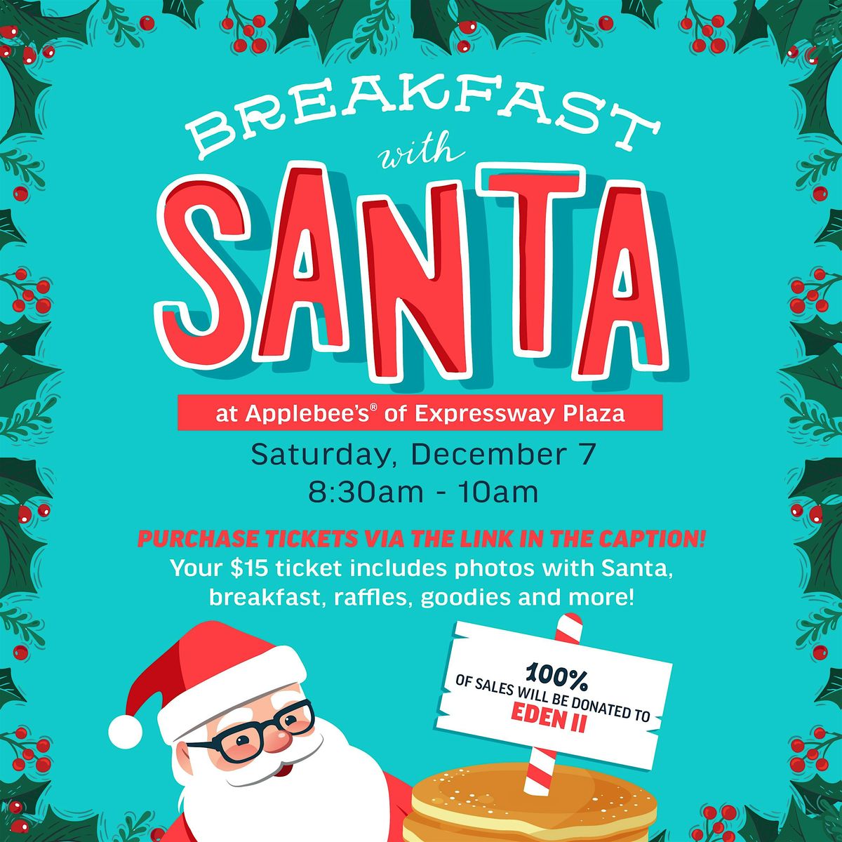 Breakfast with Santa @ Applebee's!