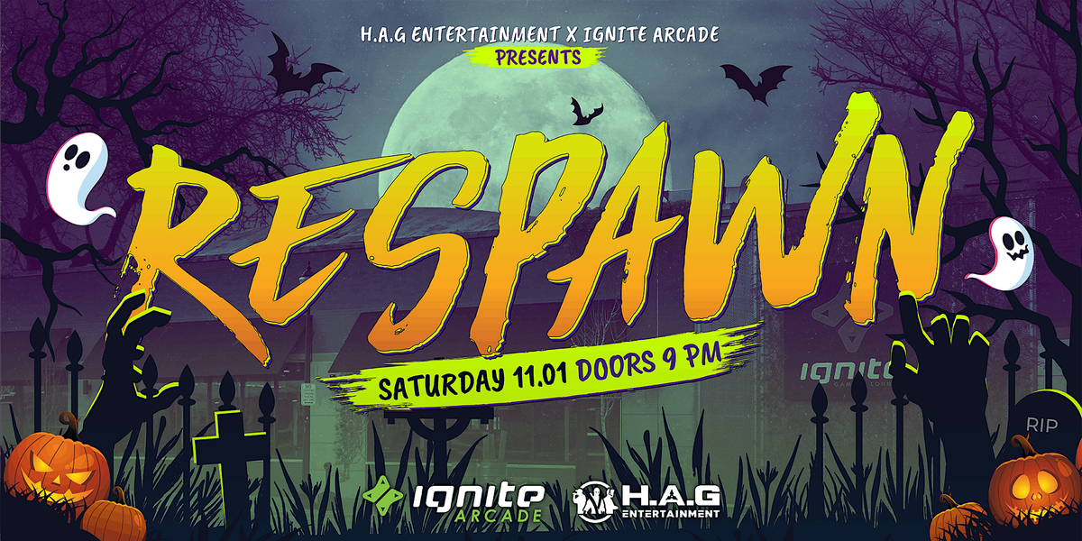 Respawn V - Halloween, Costume & Arcade Party!