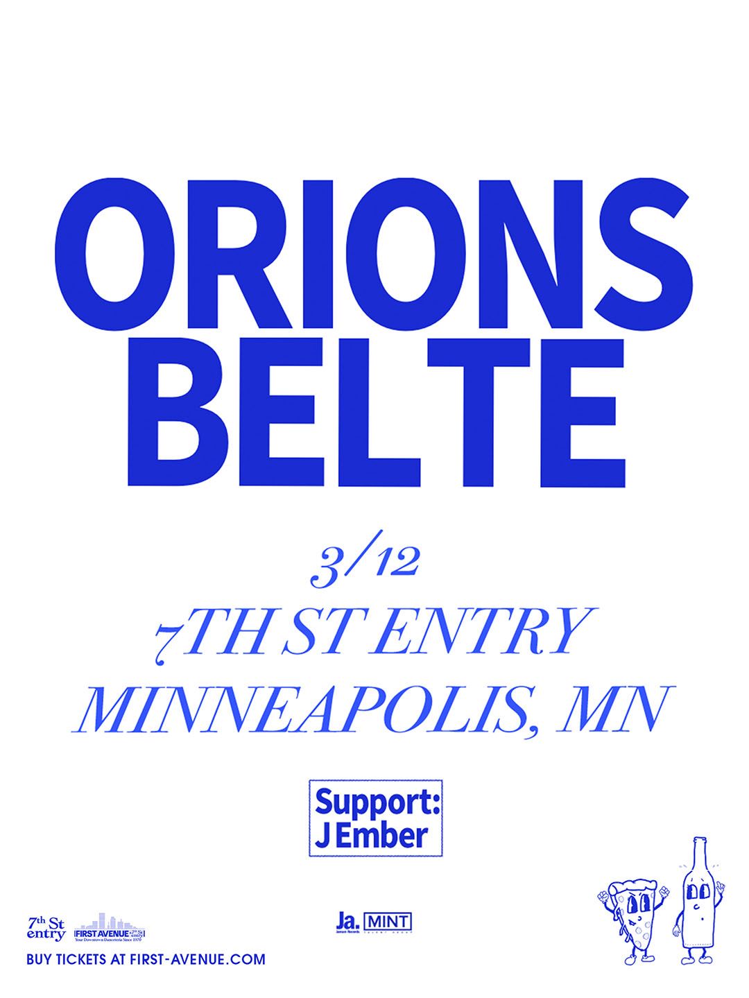 Orions Belte at 7th Street Entry