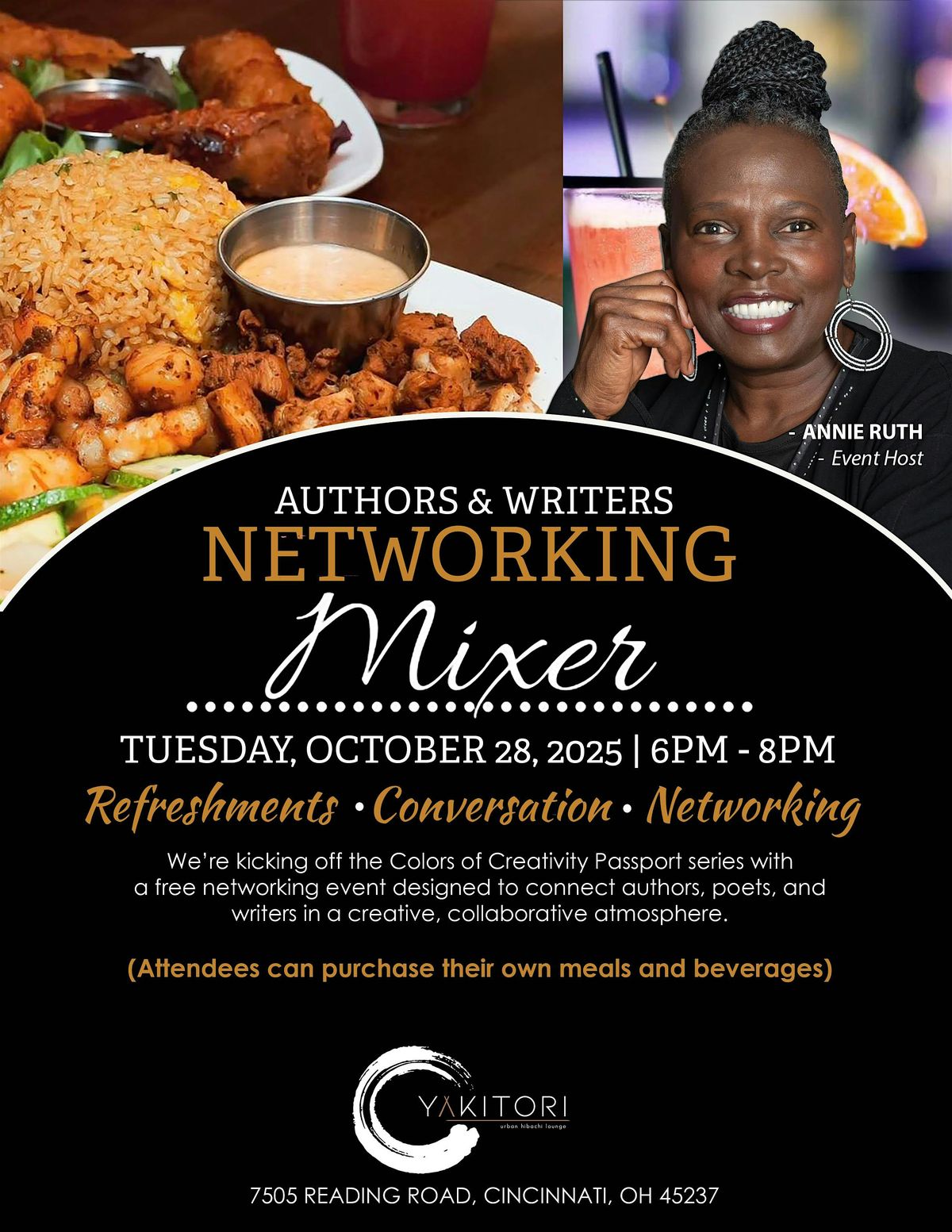 Annie Ruth's Author's & Writers Networking Mixer