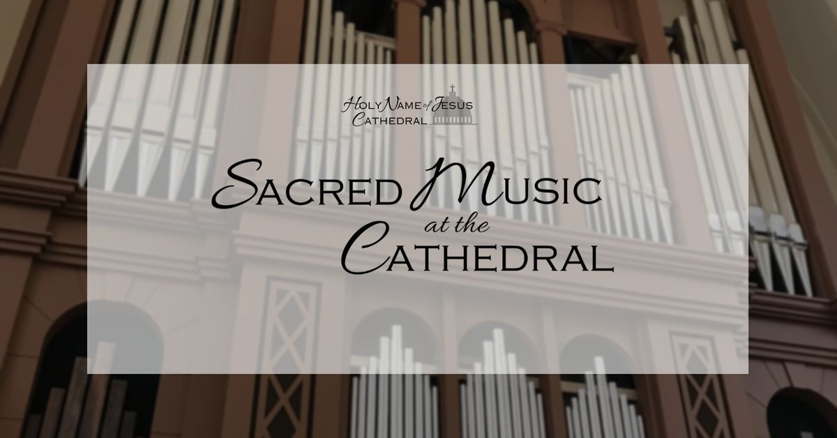 Sacred Music Series: Dr. Adam Cobb, Organ