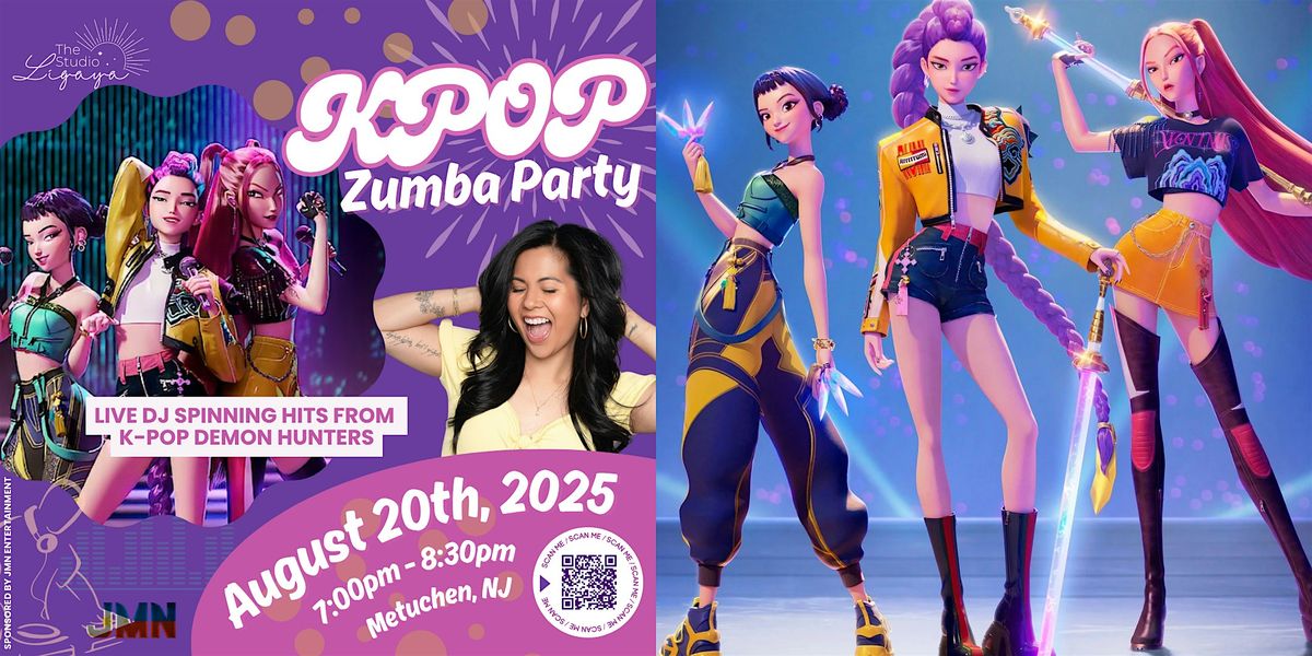 K-pop Demon Hunters Zumba Party at The Studio Ligaya! \u2728
