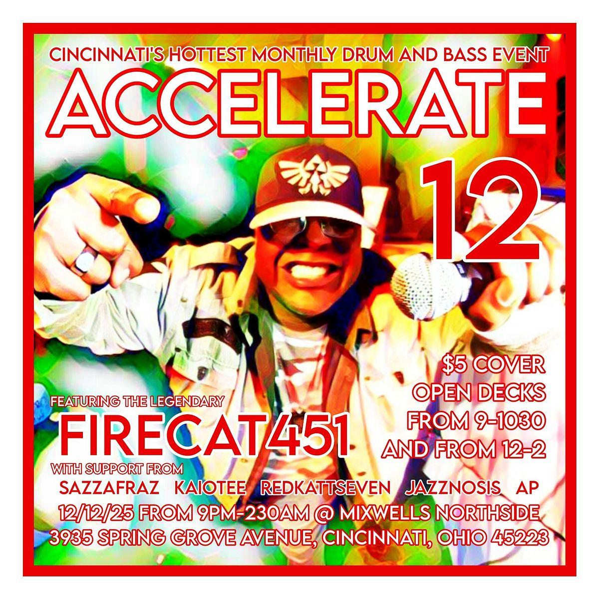 Accelerate 12 featuring Firecat 451