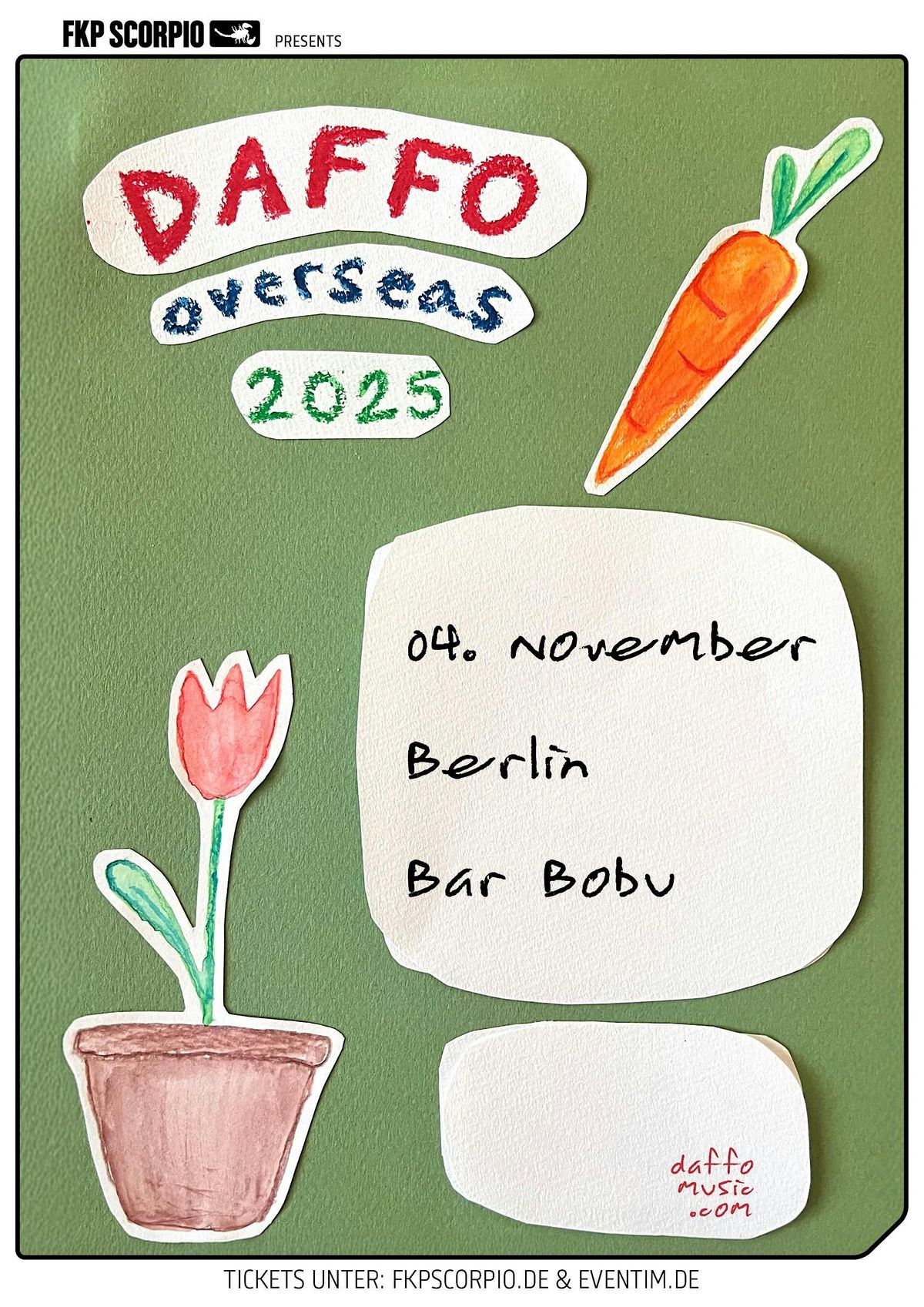 DAFFO live in Berlin @ Bar BoBu