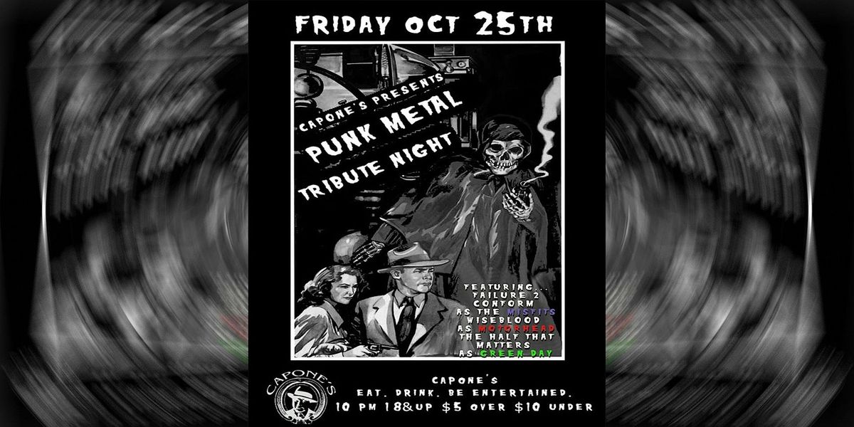 Punk Metal Tribute Night with F2C | Wiseblood | The Half that Matters